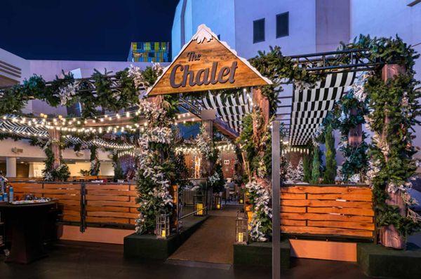 The Chalet at The Ice Rink.