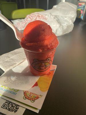 Cherry Italian ice