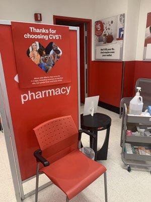 Vaccine chair