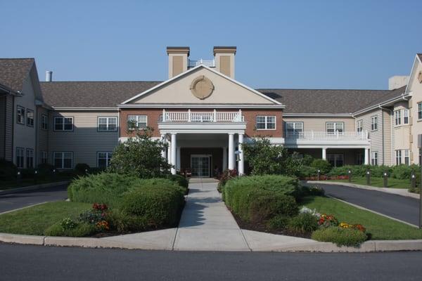 We're a senior living facility located just west of Harrisburg, nestled beside the Conodoguinet Creek.