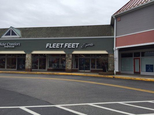 Fleet Feet is located in the Annapolis Harbor Center