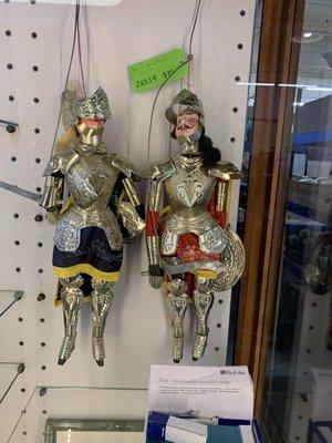 Pair of Marionettes $75