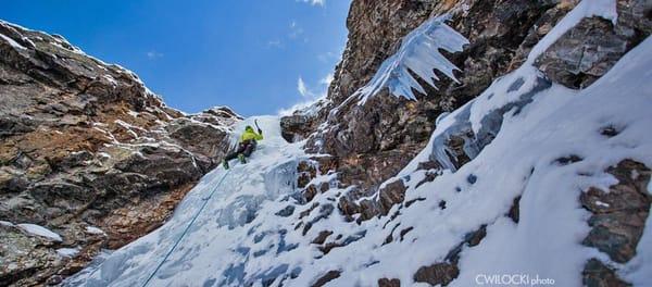 Ice Climbing in Ouray, Co. We are able to teach beginner to advance courses with our AMGA guides. http://bit.ly/ourayiceclimbing