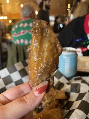 Salted caramel wings