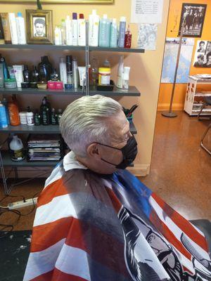 Men's haircut