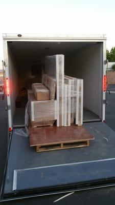 Cabinets and shelves for Juice It Up has been successfully delivered to Sacramento,CA