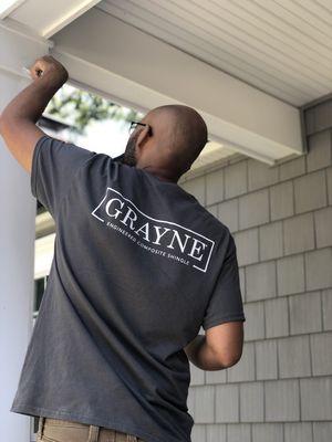 We trust "Grayne" engineered siding. It's about 70% of our siding installs and has made us who we are today.