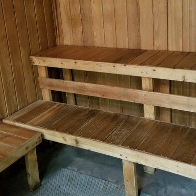 Relaxing saunas to cleanse and rejuvenate.