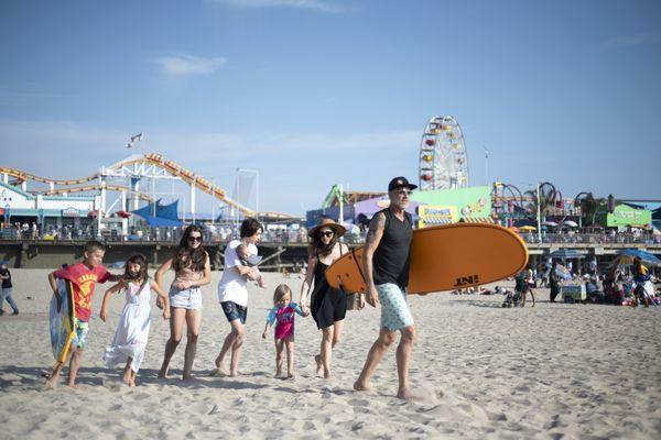 As locals, the Valnes family embodies and understands the Santa Monica lifestyle.