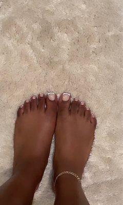 Clean pedicures