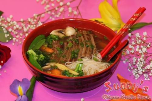 Ribeye Steak Noodle Soup