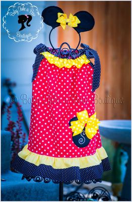 Minnie Mouse Pillowcase Dress