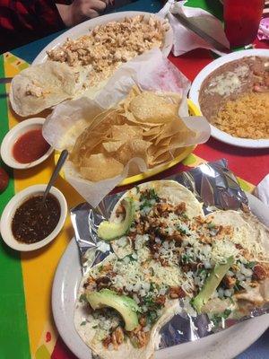 Tacos a la Mexicana