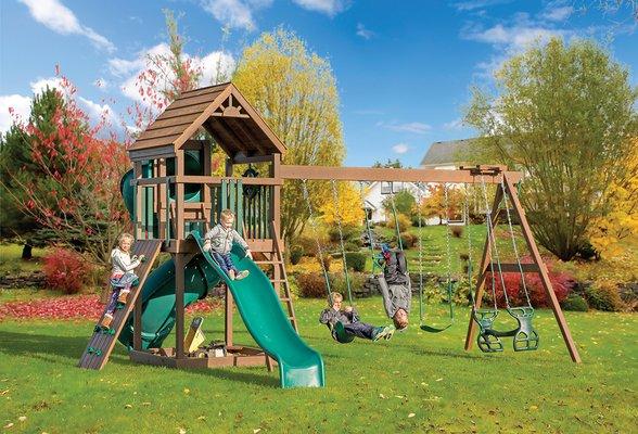 Deluxe Wooden Playsets