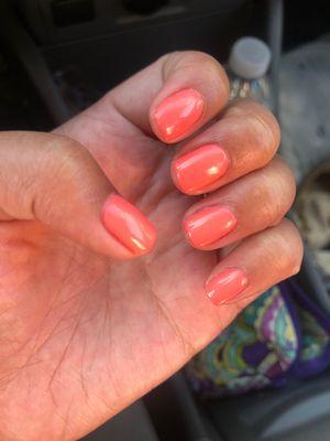 Gel manicure