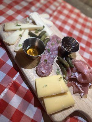 Meat and cheese board