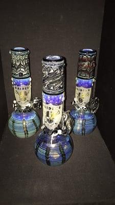 Hand turned bongs hell ya