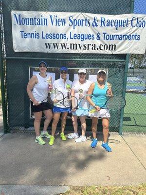 Adult leagues are an excellent way to be active in our fun tennis community