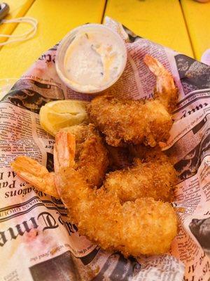 Coconut Shrimp - very large shrimp!