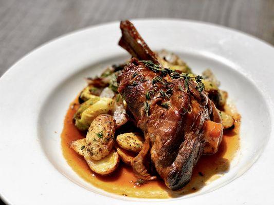 Cabernet Braised Lamb Shank