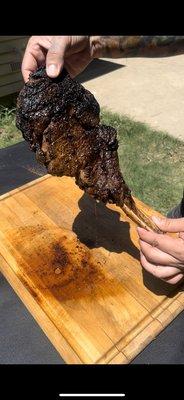 Fire grilled Tomahawk