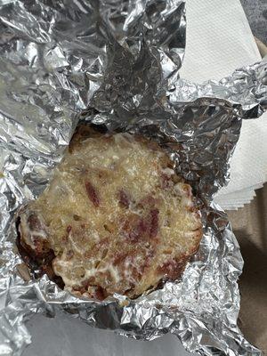 So much bacon in this scone! Ate the top half too quickly to take a picture.