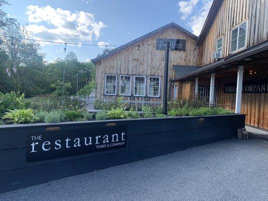 Entrance to the Restaurant