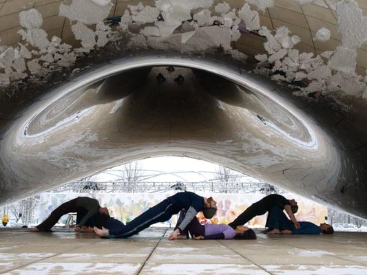 Thai Yoga Massage Under the Bean in the Middle of Winter!