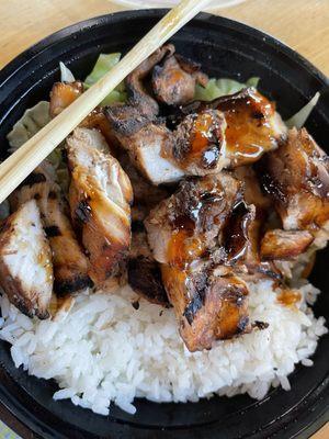 regular size Chicken Breast Teriyaki Bowl