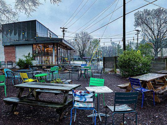 Patio Area of Venue