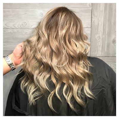 Blonde balayage