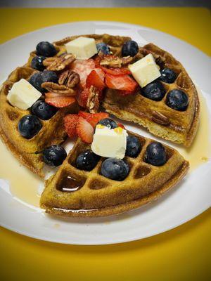 Big Breakfast Cauliflower Waffle