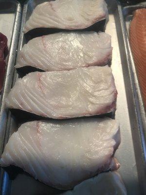 Fresh halibut