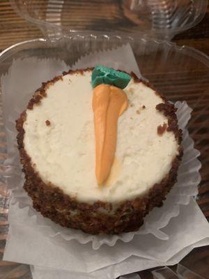 Carrot cake. $6.