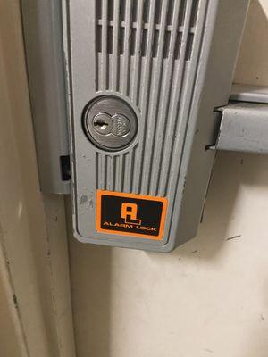 Local restaurant chain's backdoor exit device broke and needed replaced. Had them a new device installed by the end of the shift that day!