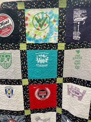 T-shirt quilt