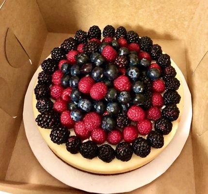 Cheesecake with Fresh berries