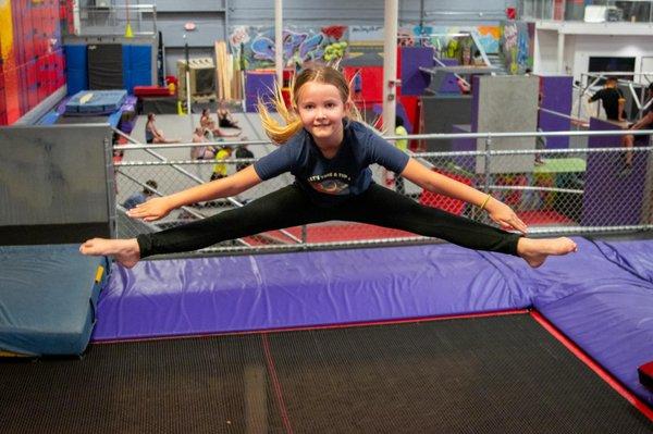 Trampoline Classes for ages 4-15