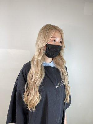 kpop blonde