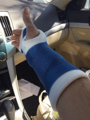 My new cast