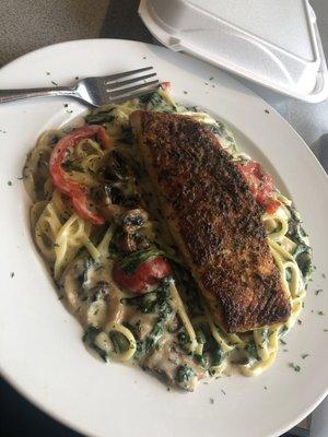 Cajun Salmon Pasta