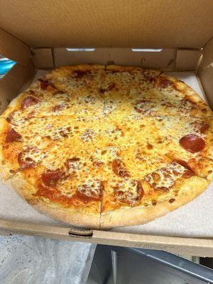 Pepperoni pizza