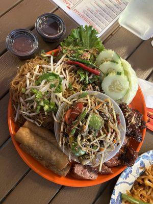 10. The Papaya Salad Platter