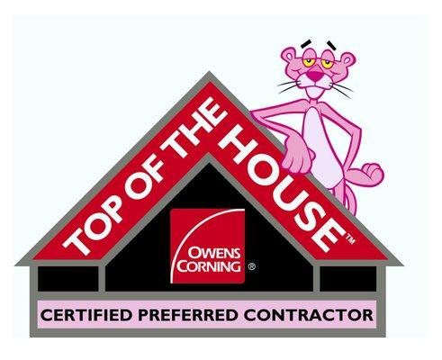 Owens Corning Certified Preferred Contractor