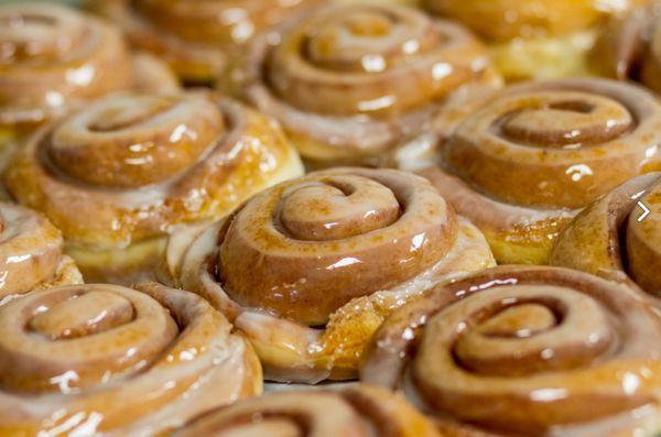 We have fresh made Cinnamon rolls every day.