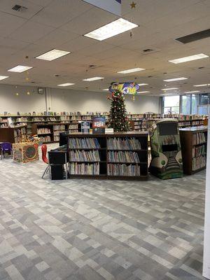 Children's section --so much space!