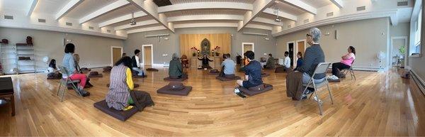 Meditation class