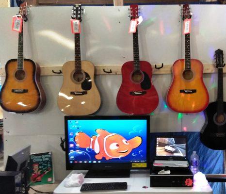 Affordable Computer’s & Affordable Guitar’s are in the Bargainville Flea Market. 5465 Mill Store Road. Lake Park, GA. 31636. Every Weekend