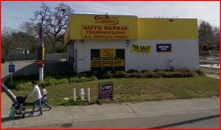 The smog station is the at the far end of Do-It-Right Auto Repair Transmission building...so you can't see if from the street.