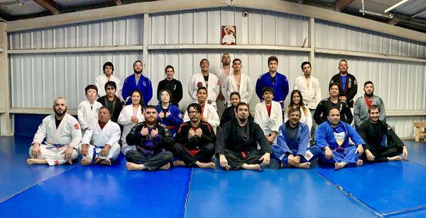 Another great night of Jiu Jitsu. Come join us and help build your immune system!